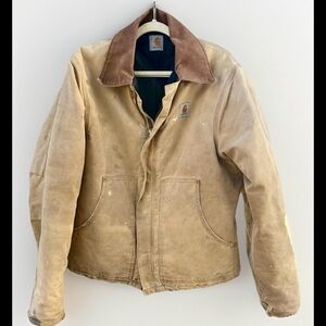Vtg Carhartt JQ186 Distressed Artic Jacket 44